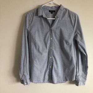 FINAL PRICE! Top shop pinstripe button down